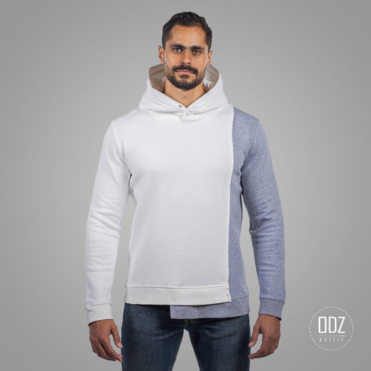 Off White 2 Tone Hoodie