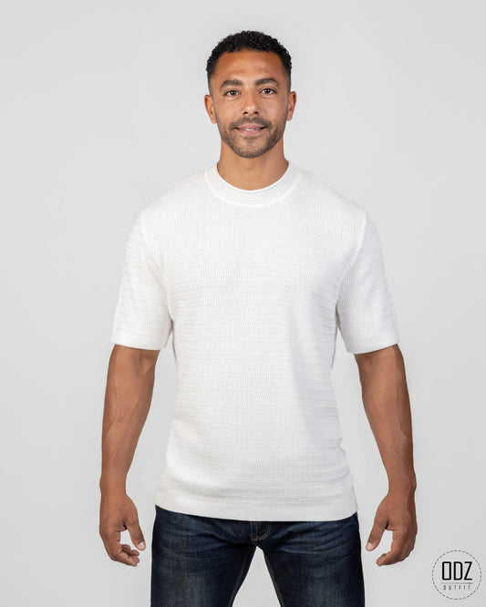 Ripple Knitted T-shirt