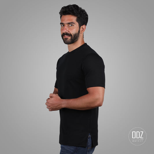 Black oversize T-shirt