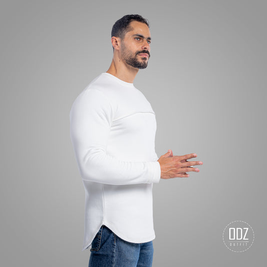 Off White Raw Edges Sweater