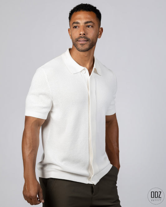 Spine Knitting Shirt