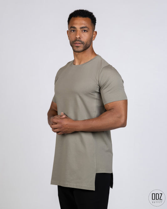 Cropped Sides T-shirt