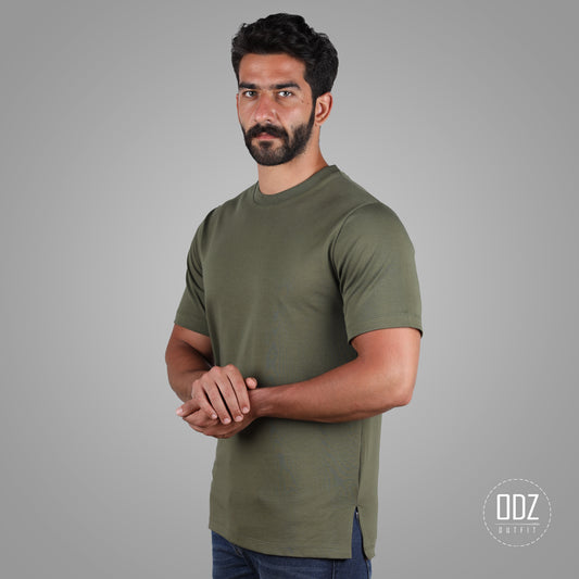 Olive oversize T-shirt