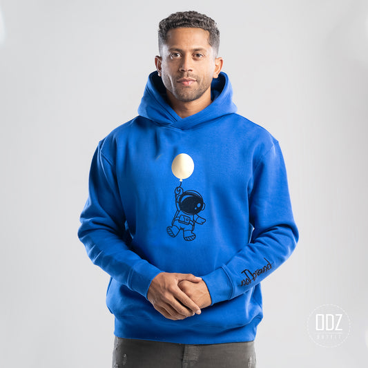 Pepsi Blue Oversize Astronaut Balloon Hoodie